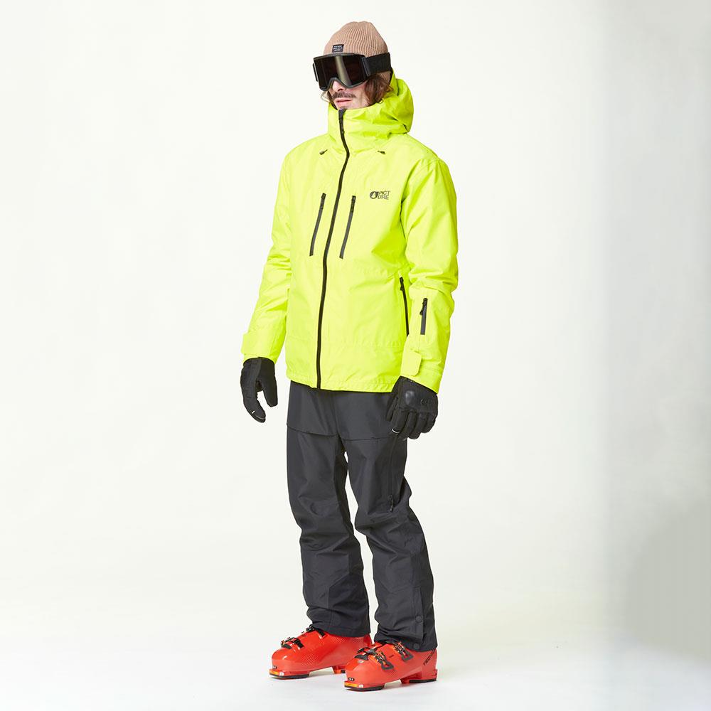 Picture Welcome 3L Xpore Mens Jacket Acid Lime