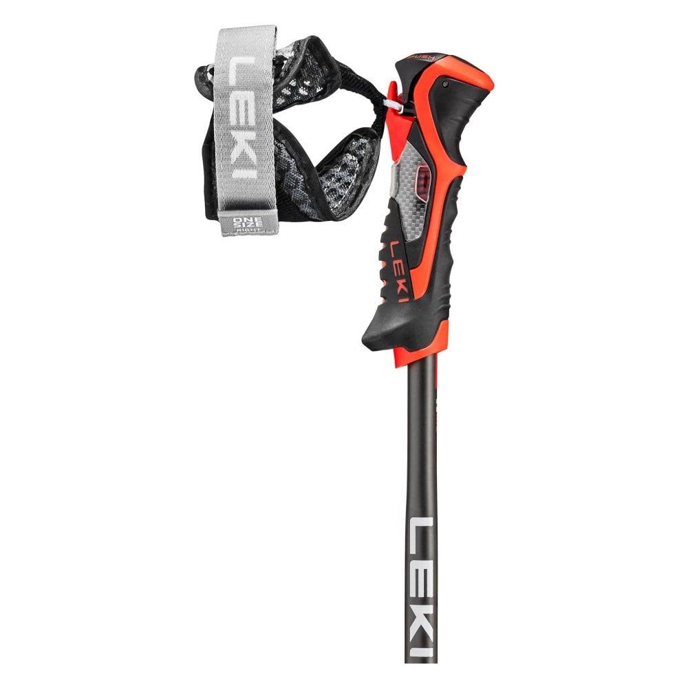 Leki Airfoil 3D Ski Poles Black/Anthracite/Bright Red