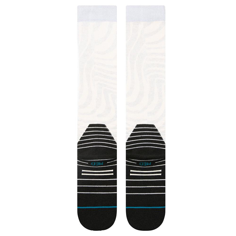 Stance Directions Mid Poly-Blend Ski + Snowboard Socks Grey